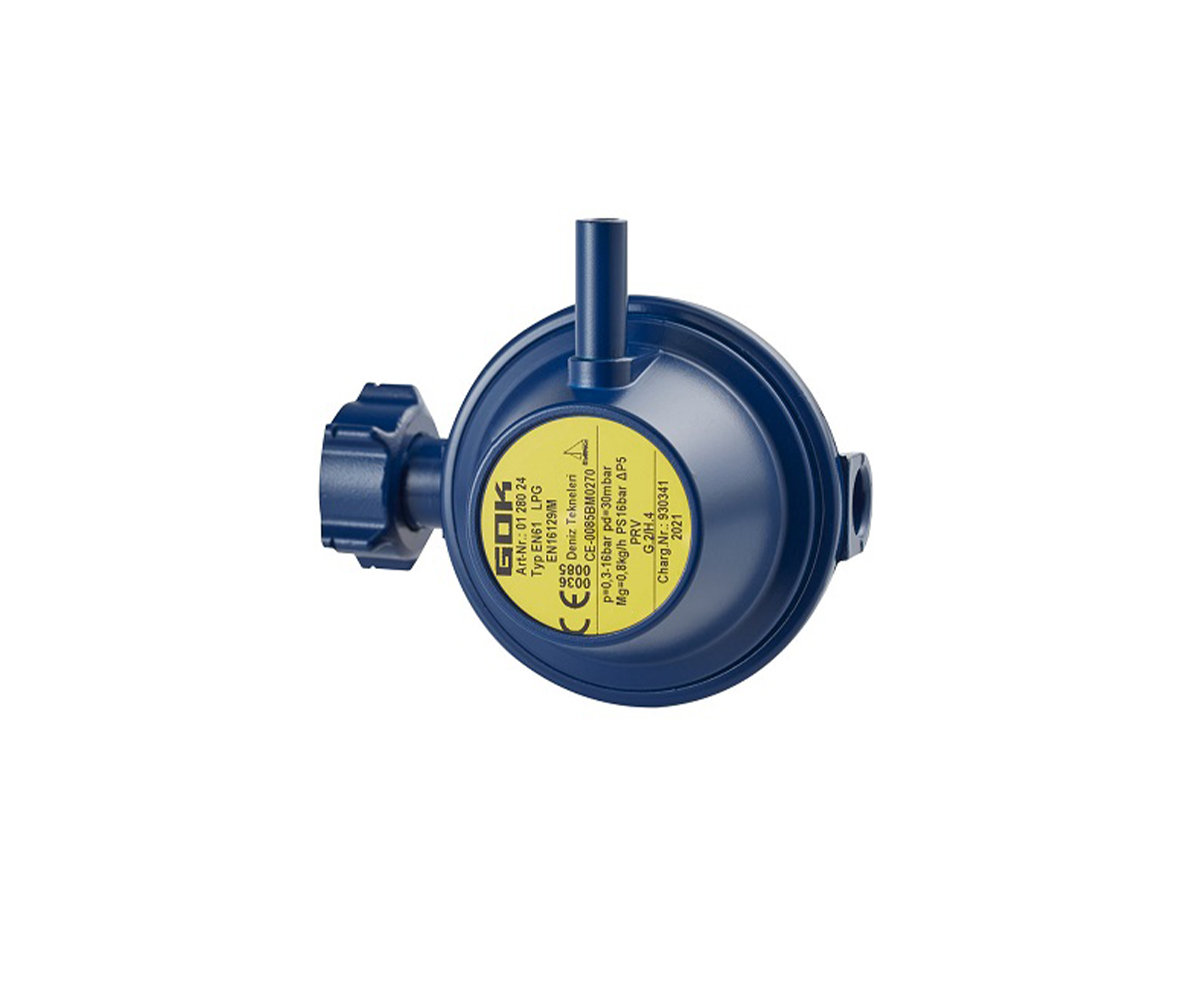 Aygaz Tekne Regülatörü - 90 Derece Dik Çıkışlı