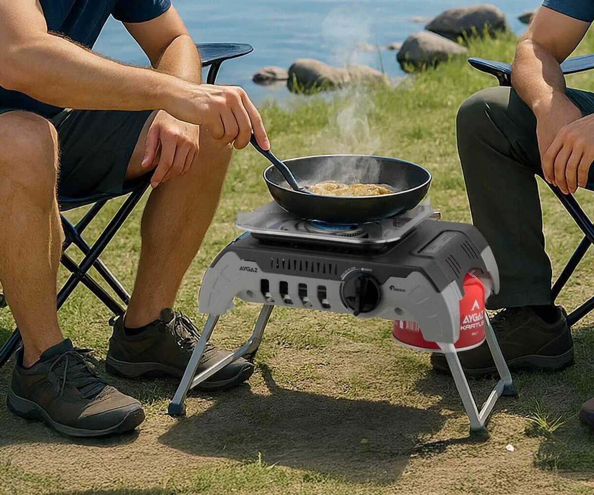 Aygaz MS-200DF Katlanabilir Kartuşlu Kamp Ocağı