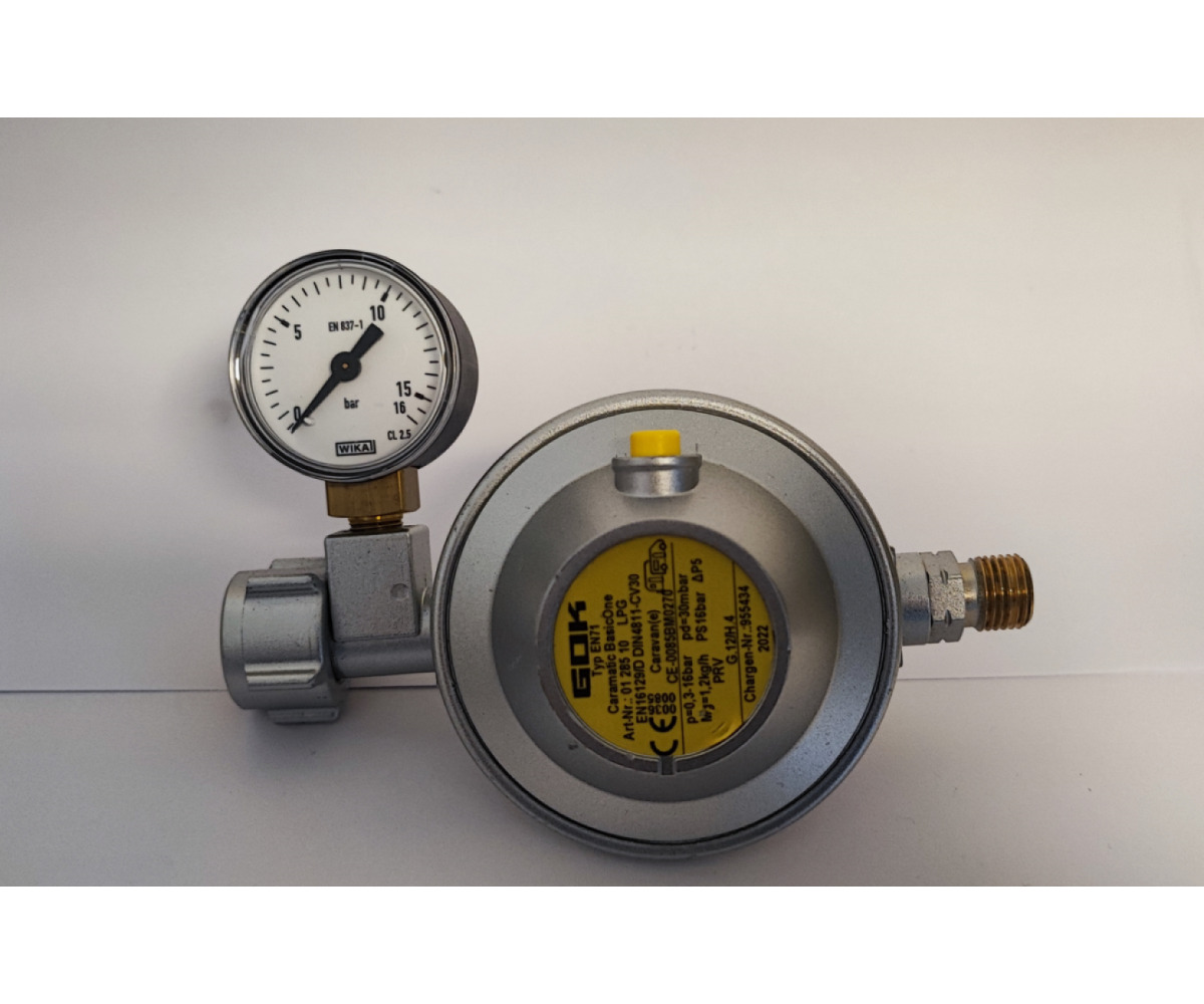 Aygaz Karavan Regülatör - Manometreli