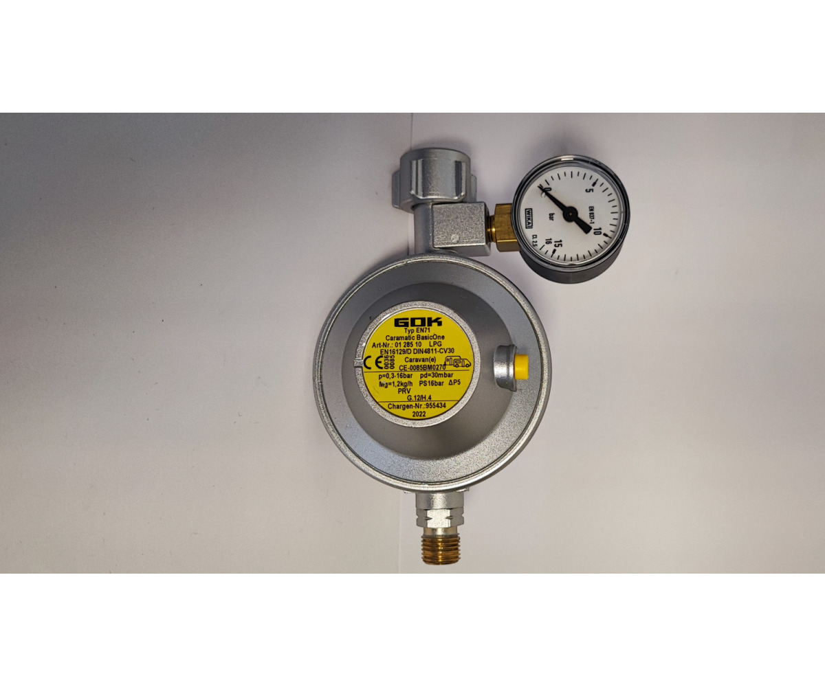 Aygaz Karavan Regülatör - Manometreli