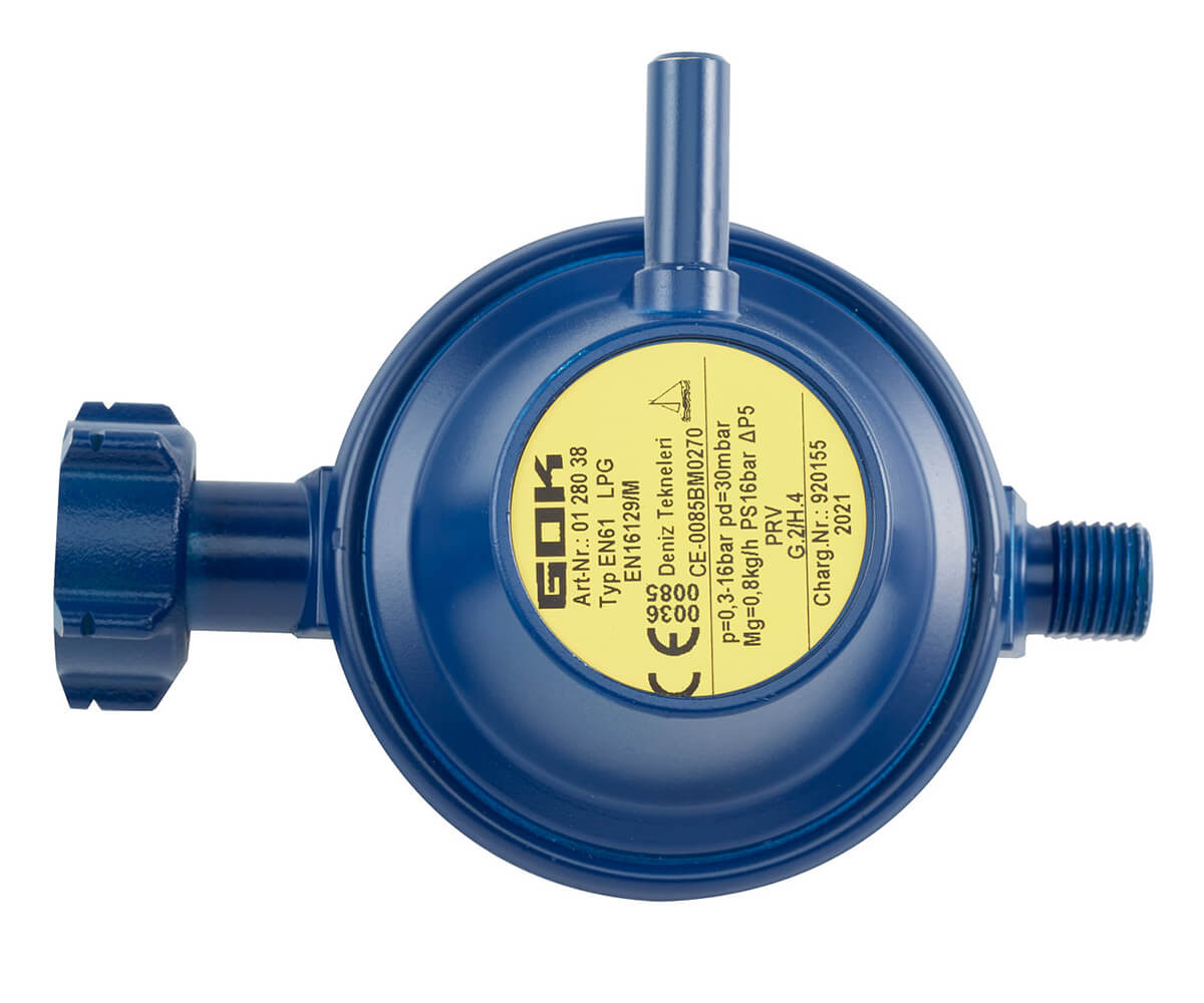 Aygaz Tekne Regülatörü - Düz Çıkışlı