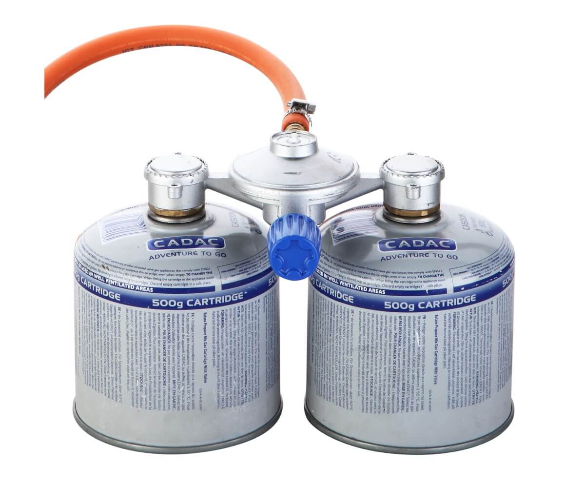 Cadac Kartuş Bağlantı Seti - 2 li Dual Pak