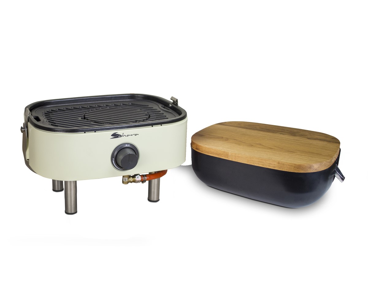 Aygaz Portatif Mini Barbekü - Krem