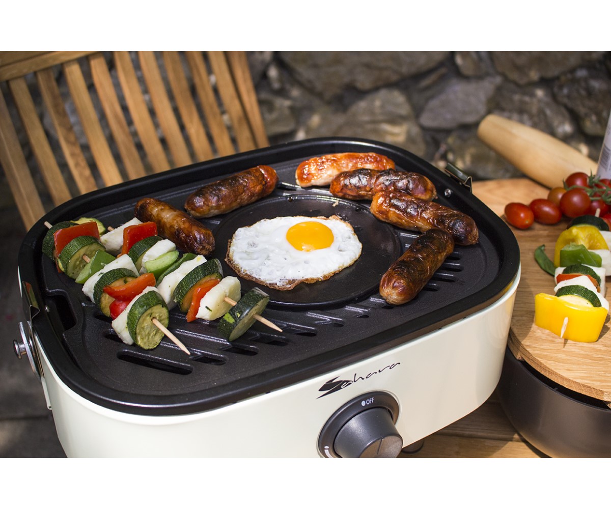 Aygaz Portatif Mini Barbekü - Krem