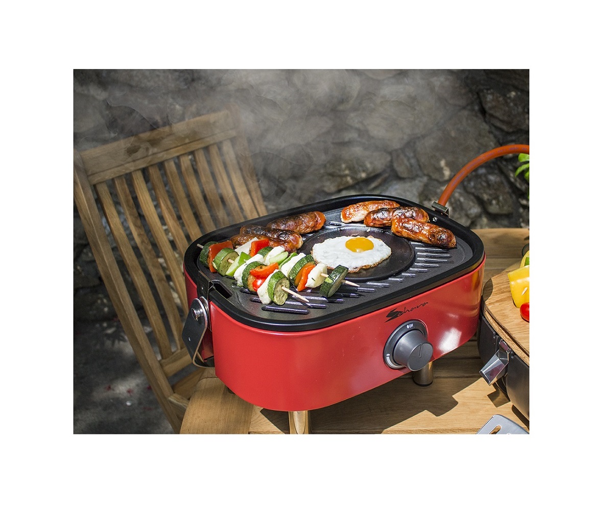 Aygaz Portatif Mini Barbekü - Kırmızı