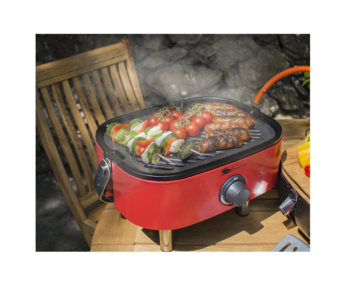 Aygaz Portatif Mini Barbekü - Kırmızı